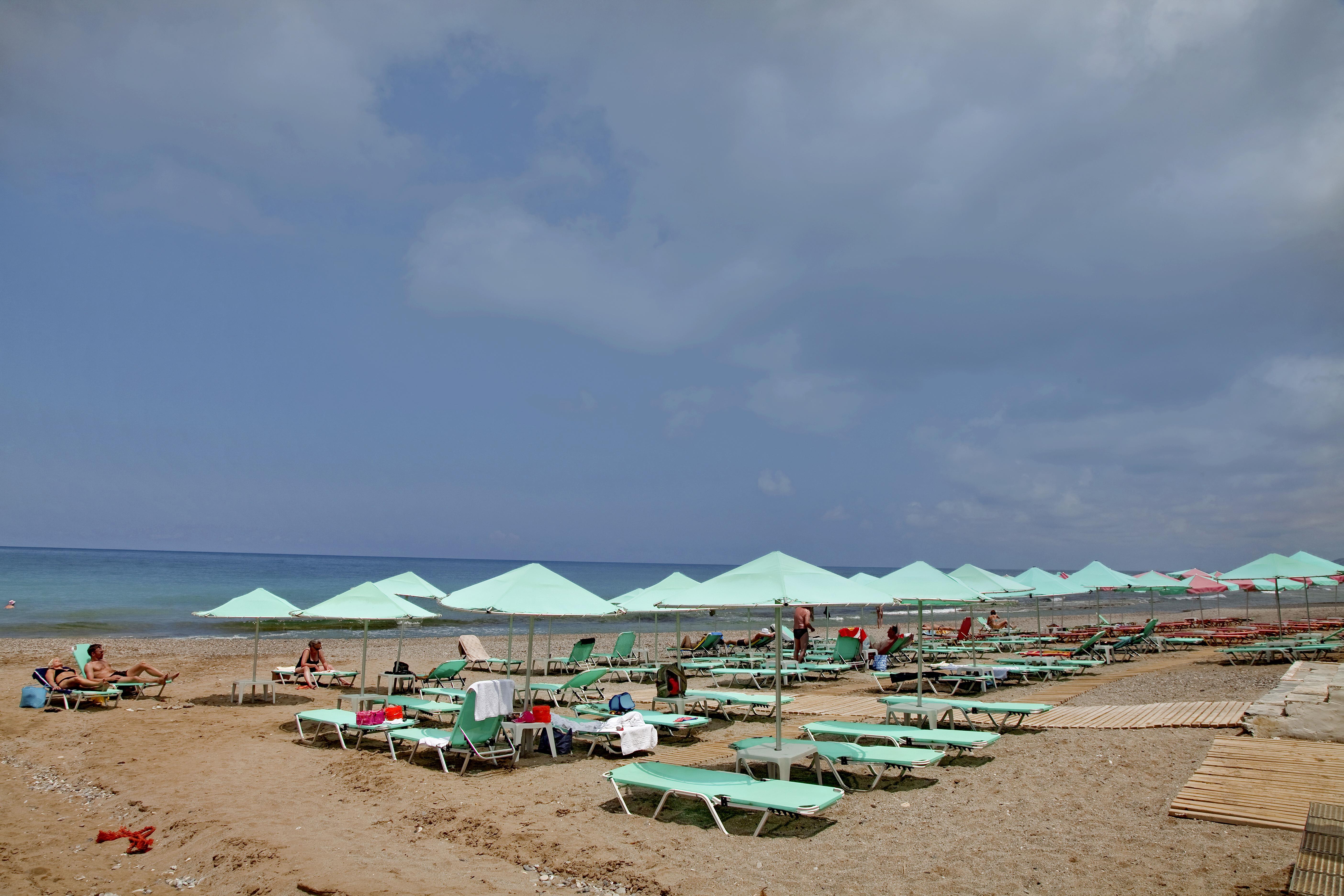 Jo An Beach Hotel Adelianos Kampos Dış mekan fotoğraf