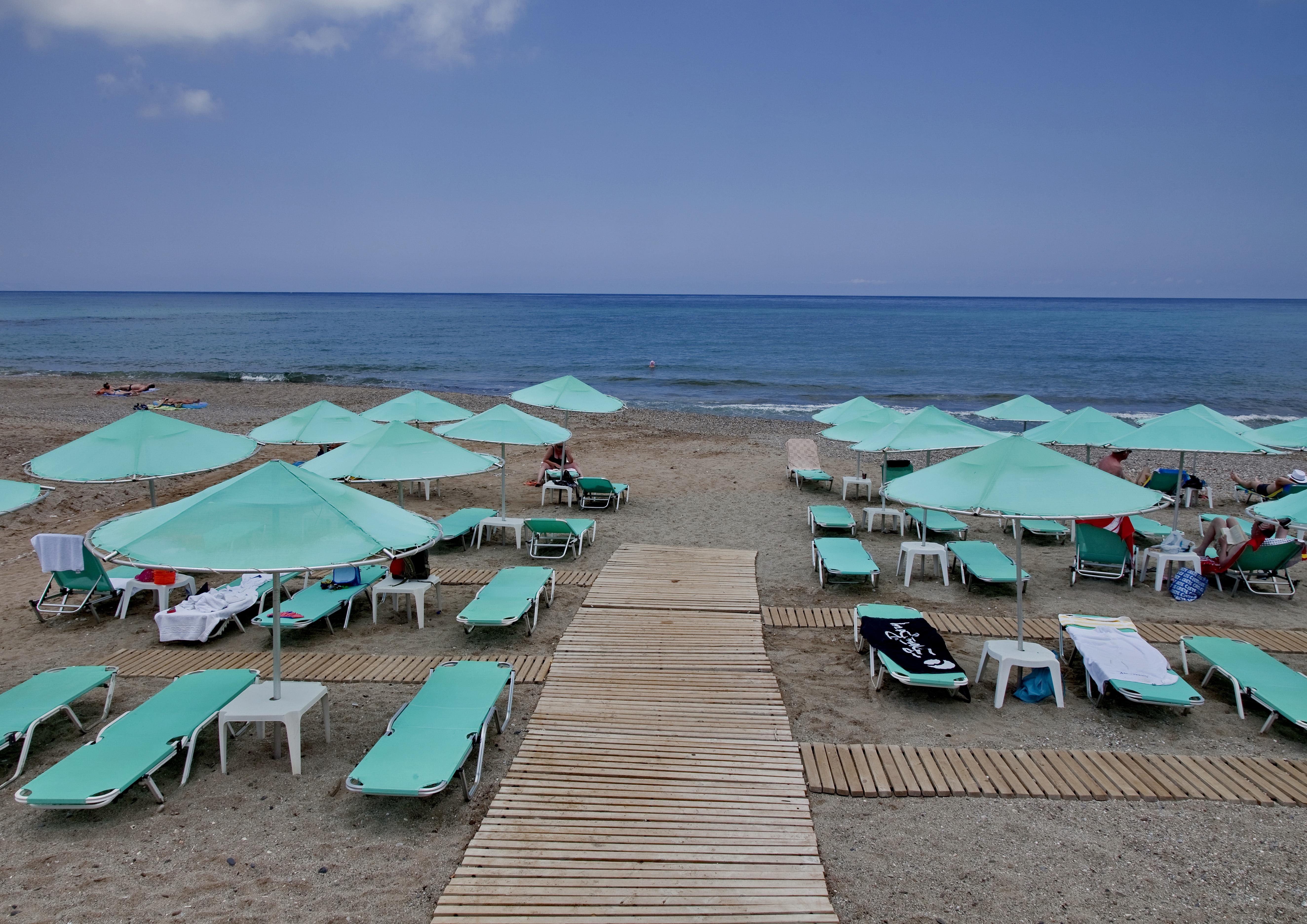 Jo An Beach Hotel Adelianos Kampos Dış mekan fotoğraf